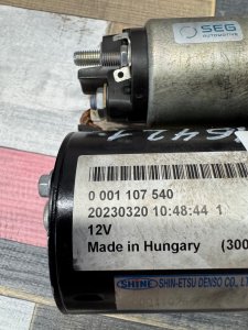 Стартер MERCEDES-BENZ E-CLASS OEM 0001107540 212047 2011