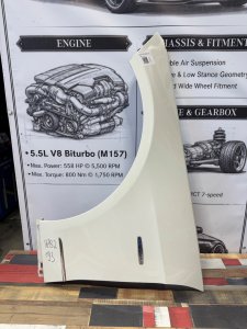 Крыло переднее левое MERCEDES-BENZ E-CLASS