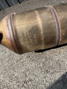 Катализатор MERCEDES-BENZ E-CLASS OEM A2124903136 212047 2011