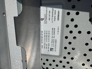 Усилитель звука MERCEDES-BENZ E-CLASS OEM А2129016700 212047 2011
