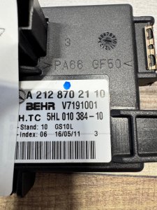 Реостат печки MERCEDES-BENZ E-CLASS OEM А2128702110 212047 2011