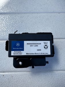 Аккумулятор N000000004039 А2125452540 MERCEDES-BENZ E-CLASS