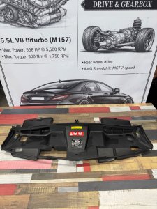 Воздуховод А2125000255 MERCEDES-BENZ E-CLASS