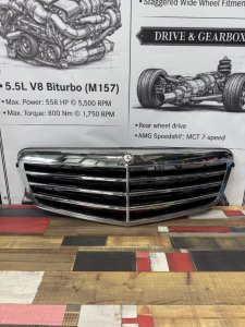 Решетка Радиатора А2128800583 MERCEDES-BENZ E-CLASS