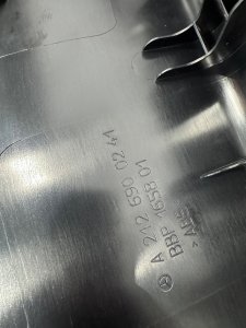 Накладка замка багажника MERCEDES-BENZ E-CLASS OEM А2126900241 212047 2011
