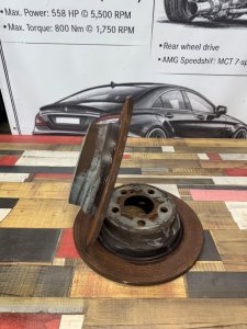 Диски тормозные задние MERCEDES-BENZ E-CLASS