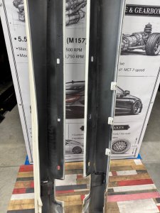 Накладка на пороги MERCEDES-BENZ E-CLASS OEM А2126901240 212047 2011