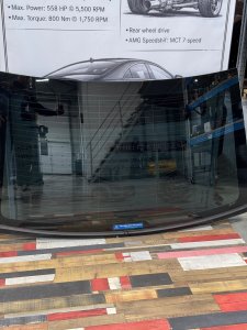 Стекло заднее MERCEDES-BENZ E-CLASS