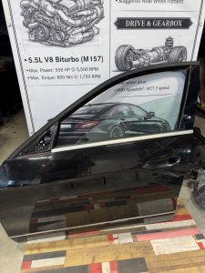 Дверь передняя левая MERCEDES-BENZ E-CLASS