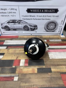 Главный тормозный цилиндр А2124301230 MERCEDES-BENZ E-CLASS
