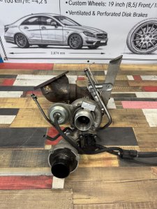 Турбина MERCEDES-BENZ E-CLASS OEM А2710903480 212047 2011