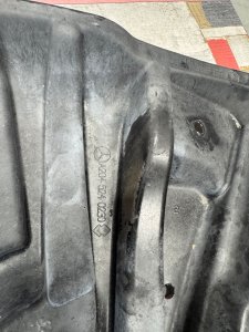 Защита бампера MERCEDES BENZ C-CLASS OEM А2045240230 204248 2012