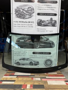 Стекло лобовое MERCEDES-BENZ E-CLASS
