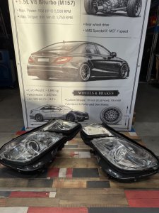 Фары передние А2128202059 А2128201959 MERCEDES-BENZ E-CLASS
