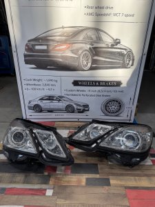 Фары передние А2128205861 А2128205761 MERCEDES-BENZ E-CLASS