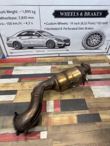 Катализатор 2711401308 MERCEDES BENZ C-CLASS