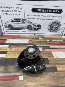 Ступица передняя левая А2124201144 MERCEDES-BENZ E-CLASS