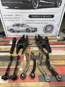 Рычаги задние 20402 20409 20407 А2043521488 MERCEDES-BENZ E-CLASS