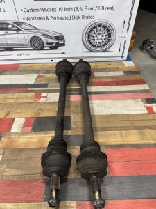 Привода задние MERCEDES-BENZ E-CLASS