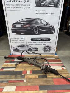 Рулевая Рейка А2124603800 MERCEDES-BENZ E-CLASS