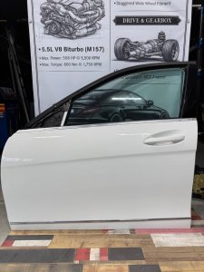 Дверь передняя левая MERCEDES BENZ C-CLASS