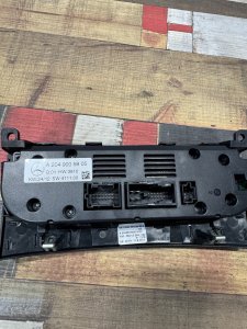 Блок управления климат контролем MERCEDES BENZ C-CLASS OEM А2049005805 204248 2012