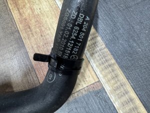Патрубок системы охлождения MERCEDES BENZ C-CLASS OEM А2045017182 204248 2012